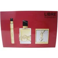 YVES SAINT LAURENT Duft-Set LIBRE FOR HER, 3-tlg., Geschenkset: EDP 50ml + Travelspray 7,5 ml und Taschenspiegel