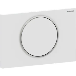 Geberit Geberit Betätigungsplatte Sigma10 für Spül-Stopp-Sp. weiß matt, 115758JT5 115758JT5
