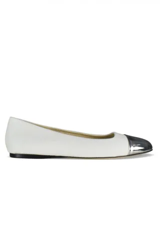 Jimmy Choo WATSON Ballerinas Weiß