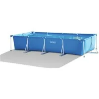 Intex Framepool Set Serie "Family", 450 x 220 x 84 cm, inkl. Kartuschenfilteranlage