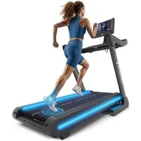 Sportstech Laufband Sportstech sTread Pro, Bis 20 km/h, 15 Steigungen, klappbar & Touchdisplay