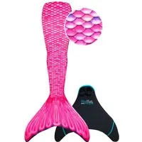Fin Fun Monoflosse Fin Fun Meerjungfrauenflosse in Kinder Größen - Malibu Pink