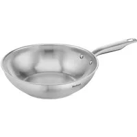 Tefal Wok Wokpfanne Virtuoso Induktion 28 cm, Edelstahl (1-tlg), hochwertiger Premium-Edelstahl, unversiegelt, für alle Herdarten