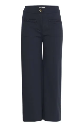 ICHI - Hose - Ihsimonse blau - Gr. - XXL