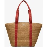 Roxy Strandtasche SONGBIRDY TOTE, mit doppeltem Tragegriff, ohne Verschluss, aus Papier