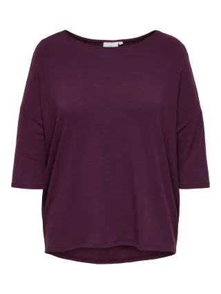ONLY CARMAKOMA - CARLAMOUR 3/4 TOP JRS NOOS Winetasting - Gr. - 46/48