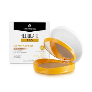 Heliocare 360º Ölfreie Kompaktfarbe Spf50 #bronze 10 gr