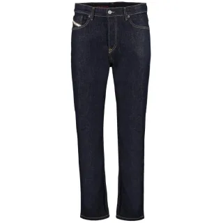 Diesel D-Fining Tapered Jeans aus dunkelblauem Denim