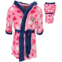 PAW PATROL Kinderbademantel Kinder-Komfortabler Begleiter für Zuhause Rosa 110/116