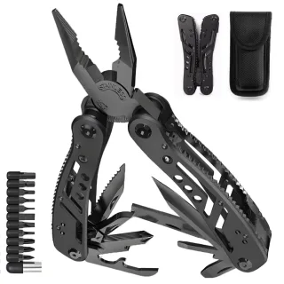 IPRee Multifunctional Pliers Cross Batch, Folding Repair Vehicle Emergency Outdoor Camping Portable Combination, Tools