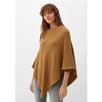 s.Oliver Poncho Indoor-Poncho Poncho aus Baumwollmix
