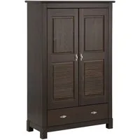 OTTO home Wäscheschrank Rauna (B/H/T ca. 96/155/38 cm) aus massiver Kiefer, FSC®, 2-türig, 96cm breit