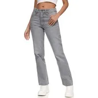 REPUBLIX Loose-fit-Jeans Madeline Damen Mid Waist Loose-fit Denim Jeans Basic