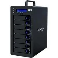 RocketStor 6438TS External SAS/SATA RAID Tower, Laufwerksgehäuse schwarz, 8-Bay