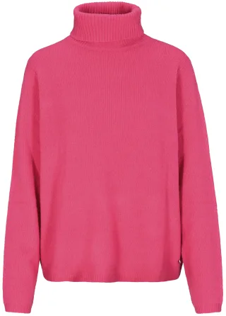 zab company - Da. Pullover, 1/1 Arm fuchsia - Gr. - L