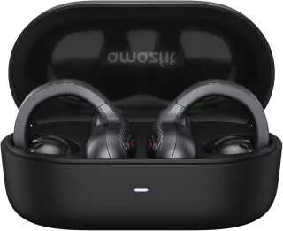 Amazfit Up OWS Bluetooth 5.3 Kopfhörer Open Ear Wireless Earbuds mit Easy Touch Control IPX4 wasserdicht AI Hintergrundgeräuschunterdrückung Kopfhörer kompatibel mit Android & iPhone