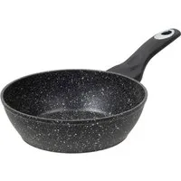 RESTO Kitchenware Bratpfanne Antlia, tiefe Pfanne mit ergonomischem Soft-Touch-Griff, Aluminium (1-tlg), Marmor-Antihaftbeschichtung, 4-lagig, für alle Herdarten geeignet