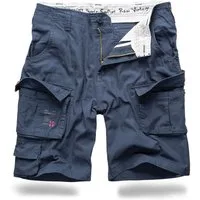 Trooper Cargoshorts Trooper Bermuda Baumwolle Sommer Shorts Kurze Hose Army knielang