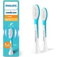 Philips Sonicare Aufsteckbürsten For Kids, für Milchzähne geeignet, ab 7 Jahren, für jedes Sonicare Handstück
