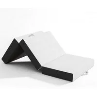 Klappmatratze Faltmatratze 15cm hoch, 10cm hoch Gel-Memory Schaummatratze in weiß, Vesgantti, Reisematratze mit waschbarem Bezug, mit zwei Griffe