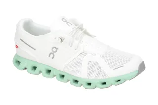 ON Cloud 5 Herren Sneaker 59.98369 Wei? Creek Recycled Mesh Flexibel