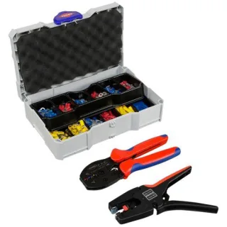 KNIPEX Crimpsortiment mit Kabelverbinder 97 90 22