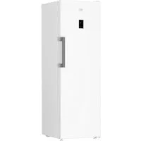 BEKO Gefrierschrank B7RFNE316W, 186,5 cm hoch, 59,7 cm breit, NoFrost & –15°C FreezerGuard – nie wieder abtauen, auch im Keller