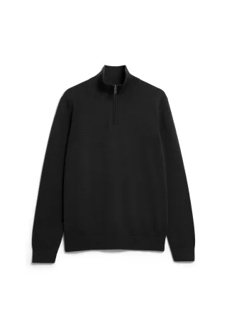 Armedangels - FAABES KNIT SWEATER black - Gr. - S
