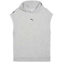 PUMA Kapuzensweatshirt M GRAPHIC FRENCH TERRY SLEEVELESS HOODIE mit DryCELL-Technologie, aus atmungsaktiver Baumwollmischung