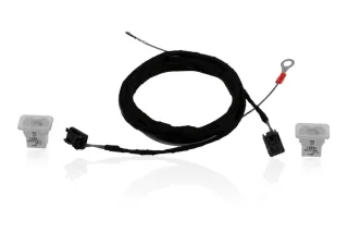 Original Kufatec Kabelbaum + LED Fußraumbeleuchtung für Audi A3 8V / Q2 GA