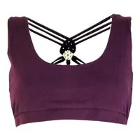Guru-Shop T-Shirt Goa Psytrance Bikini Top, Boho Top, Pixi Yoga.. Ethno Style, alternative Bekleidung, Festival