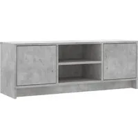 vidaXL TV-Schrank TV-Schrank Betongrau 102x30x37,5 cm Holzwerkstoff (1-St)