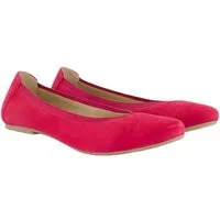 Ulla Popken Leder-Ballerinas Veloursleder elastischer Einstieg Ballerina
