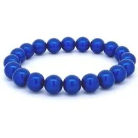 Impala Armband Perlenarmband Wonder aus 10mm Perlen, verschiedene Farben, Damenarmband bunt