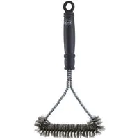 RÖSLE Reinigungsbürste 25234, für Grillroste aus Edelstahl, Stahlborsten, L: 30 cm