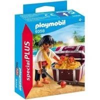 Playmobil® 9358 Pirat mit Schatzkiste Konstruktions-Spielset