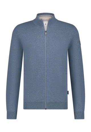 State of Art - Strickjacke blau - Gr. - 3XL