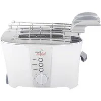 Melchioni Toaster TOSTO Toaster mit 7 Toaststufen, 600W Auftaufunktion