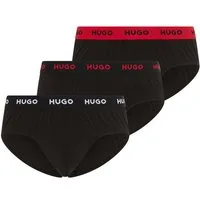 HUGO Hipster HIPBRIEF TRIPL (3-St., 3er) mit elastischem Bund