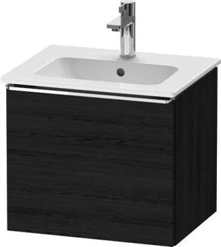 Duravit D-Neo Waschtischunterbau wandhängend Eiche Schwarz Matt 510x402x440 mm - DE4260010160000 DE4260010160000