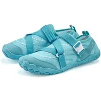 Venice Beach Badelatsche, Badeschuhe, Badeschlappe, Barfußschuh, leichter Slipper Aquaschuh Wasserschuh schnelltrocknend mit ultraleichter Sohle VEGAN
