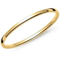 JEWLIX Goldring Sehr filigran aus 14-karätigem Gelbgold-1,2mm ER0008-14KY