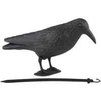 Haushalt International Im- und Export GmbH Tierfigur Rabe Taubenschreck Taubenabwehr Vogelscheuche 38cm (1 St)