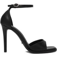 DeeZee Deezee Damensandalen Schwarz DeeZee-CEO-LCCC1510-1 Schwarz Sandale