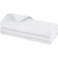 Engelland Geschirrtuch Poliertuch, (Vorteils-Set, 3-tlg., Waffel-Pique), 100 % Baumwolle, integrierte Aufhängeschlaufe, 70 x 50 cm
