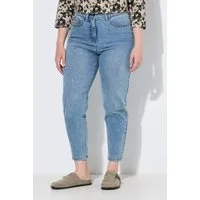 Ulla Popken Regular-fit-Jeans Mom-Jeans Stretchdenim 5-Pocket-Style Komfortbund