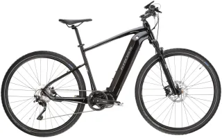 Kross "E-Crossrad Evado Hybrid 6.0 28 Zoll schwarz" 10 Gang Shimano DEORE XT T8000 Schaltwerk Kettenschaltung Mittelmotor 250 W Pedelec, Elektrofahrrad für Damen und Herren