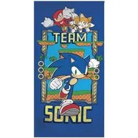 Sonic Badetuch Sonic the Hedgehog Badehandtuch, Strandtuch 70x140cm Schnell Trocknend, 100% Polyester (1-St)