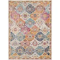 Livabliss Teppich CUZCO, rechteckig, Höhe: 7 mm, Orient-Optik, Vintage Design, Boho Stil, Kurzflor, Wohnzimmer