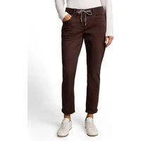 TOM TAILOR 7/8-Hose TOM TAILOR Tapered mit Bindeband am Bündchen